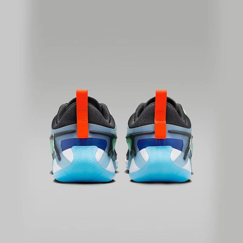 أحذية كرة السلة العملية الممتصة للصدمات من سلسلة Nike Jordan للرجال والنساء، أحذية كرة سلة جديدة خفيفة الوزن وقبضة ملفوفة حول الرقبة مع مجموعات ألوان فريدة من نوعها، أحذية كرة سلة رياضية خارجية عصرية، تصميم متخصص لا يظهر Fz2473-018 #4