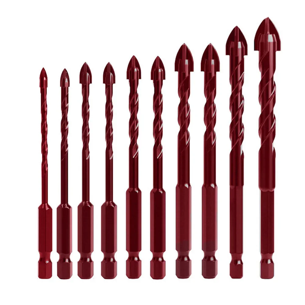 

For Construction Projects Alloy Drill Bits Alloy Drill Bits Set Milling Cutter Concrete Drill Bits 1 4 Hex Shank