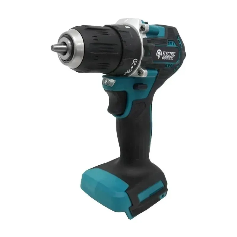 Electric Goddess Cordless Driver Drill Brushless Electric Impact Screwdriver Rechargeable Power Tool For Makita 18V Battery Pin