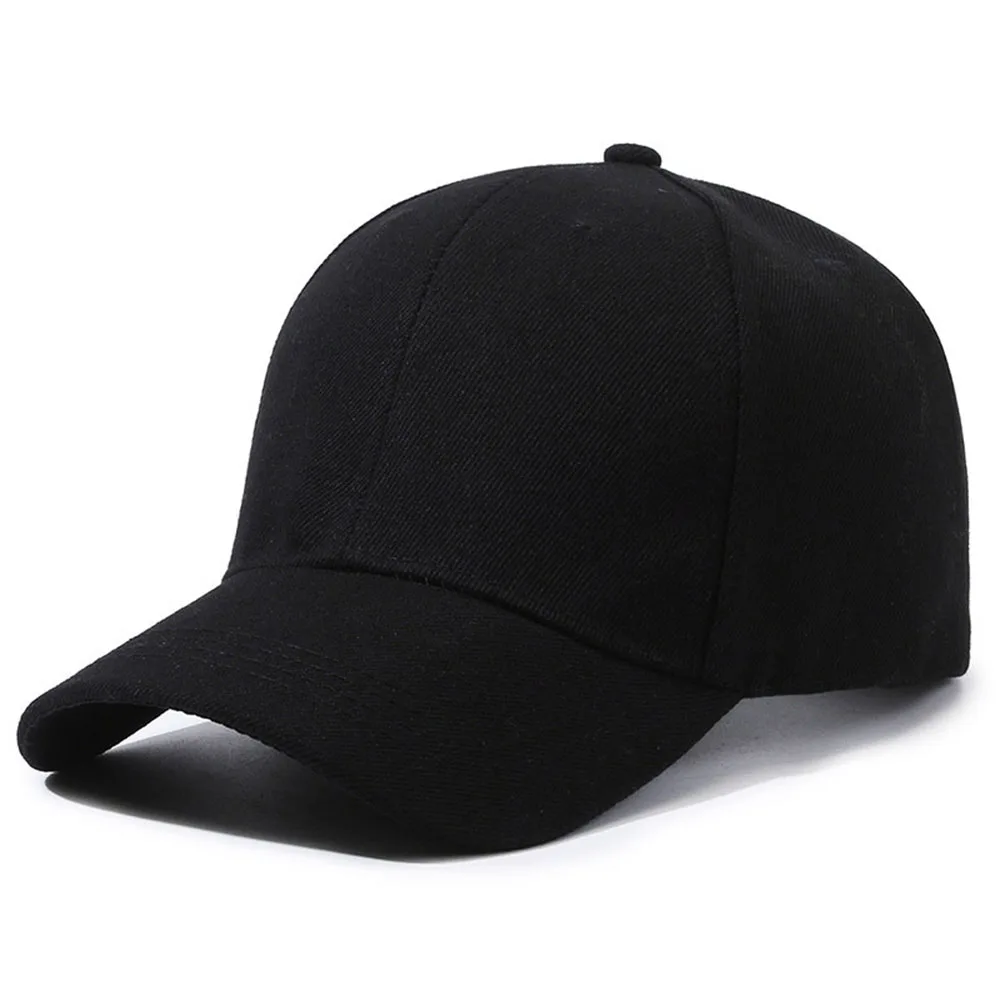 

Women's Baseball Caps Solid Color Polyester Advertising Hats For Men Sunshade Travel Outdoor Work Cap Light Board Hat