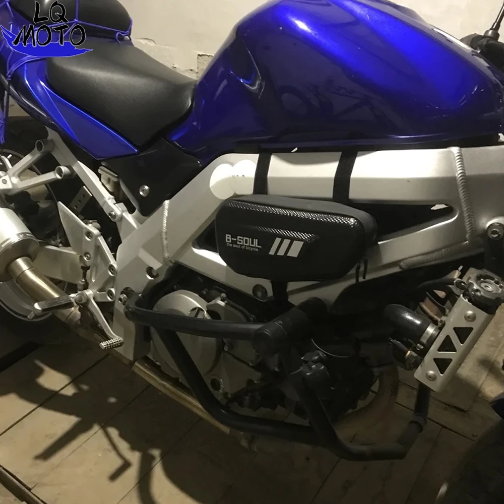 

2025 FOR YAMAHA MT09 MT-09 FZ-09 2021 2022 2023 2024 MT 09 FZ 09 Motorcycle Frame Crash Bars Waterproof Bag Bumper Placement Bag