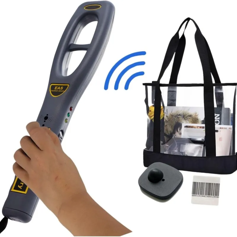 Retail Anti-Theft Equipment RF Security Tags Checkers Handheld Design W/Sound Light Alarm Vibration Alarm RF 8.2Mhz System Comp