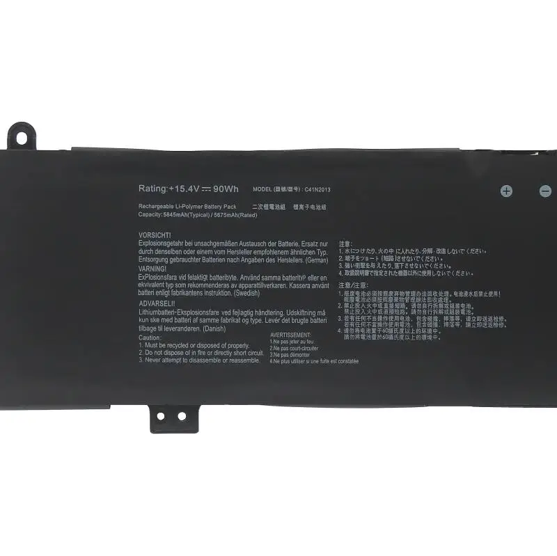 Imagem -04 - Bateria do Portátil para Asus Rog Zephyrus G15 Ga503qm Strix 15 G513im G513ir G733qm 15.4v 90wh C41n2013