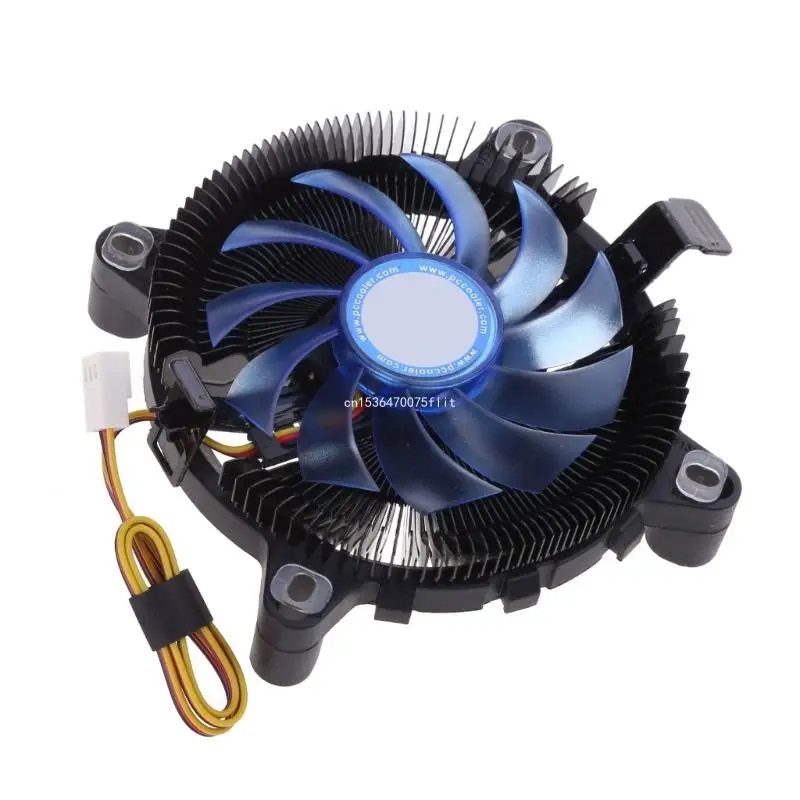 

28mm E86 CPU Cooling Fan CPU Cooler PWM Cooling Fan CPU Air Cooler Radiators For LGA775/155/1156/AM4 1U Server DropShipping