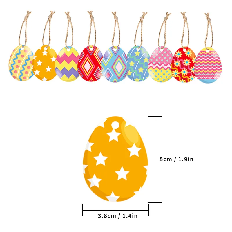 Novos ovos de páscoa coelho decoração pingente festivo fontes de festa