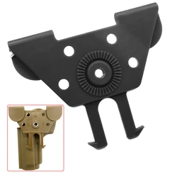Tactical Molle Adapter Platform for Pistol Holster Magazine Pouch,MOLLE Plates Holster Adapter for GL17 19,Beretta M9,1911