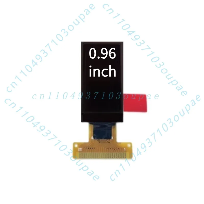 

5Pcs 0.96 inch monochrome OLED display 160x80 low power consumption high brightness display adapter board