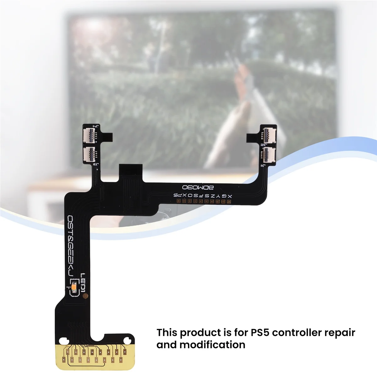 Ремонтные аксессуары SMIEA для комплекта для ремонта контроллера PS5 BDM-030, комплект модификации