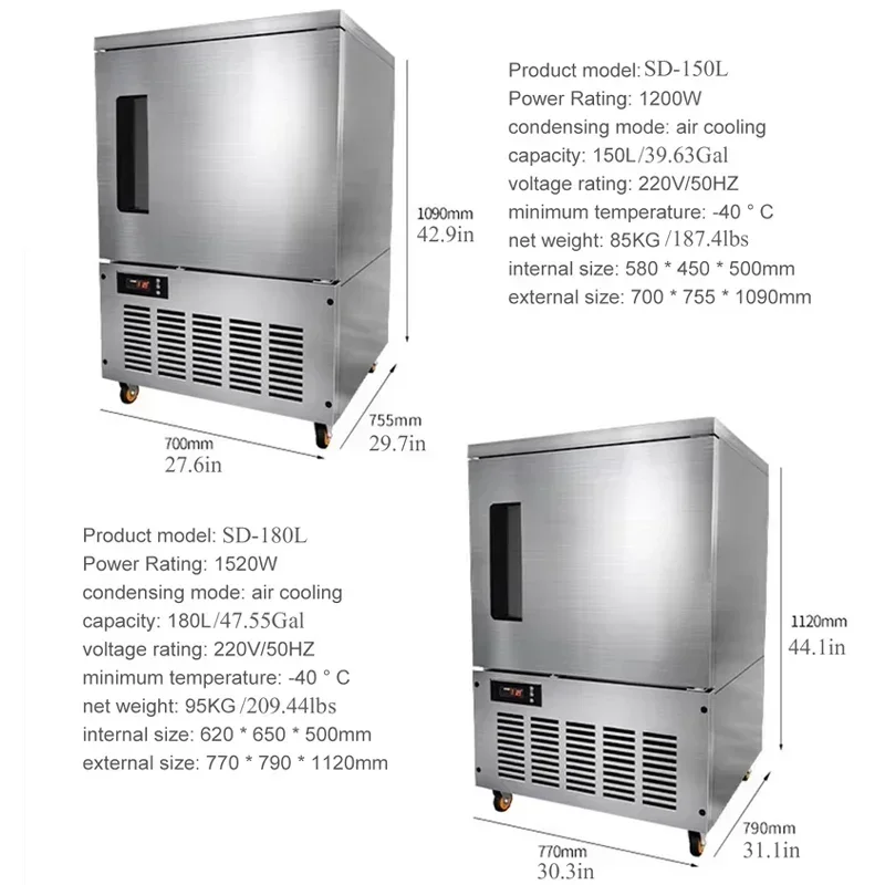 PBOBP Commercial Large Capacity Quick Freezing Wine Cabinet Display Cabinet Showcase Refrigerators Beer And Beverage Cabinet