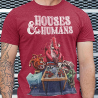 Dragons Playing Houses And Humans Parody Funny Dungeons Role Play Game T shirt Dungeons Shirt DnD Logo Shirt