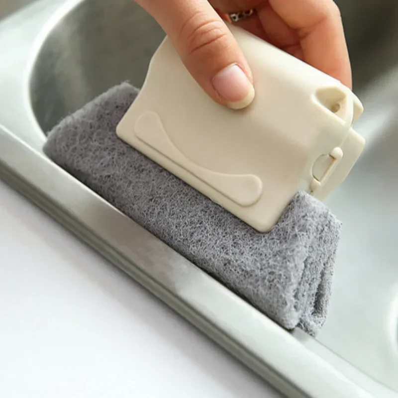 

1PC Window Groove Cleaning Cloth Kitchen Cleaning Window Cleaning Brush Windows Slot Cleaner Brush Clean Window Slot Clean Tool