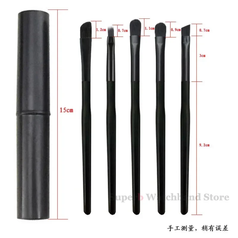 مجموعة فرش تنظيف الساعة مجموعة فرش ناعمة لتنظيف ساعة اليد أداة تنظيف الجزء الصغير لملحقات الساعات صانع الساعات