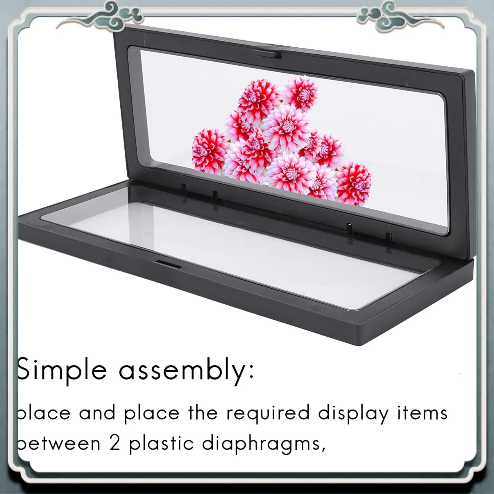 

Durable 5-Piece Set Of 3D Display Cases - Transparent Plastic Display Frames For Jewelry, Antique, Coin, Medal And Family Heirlo