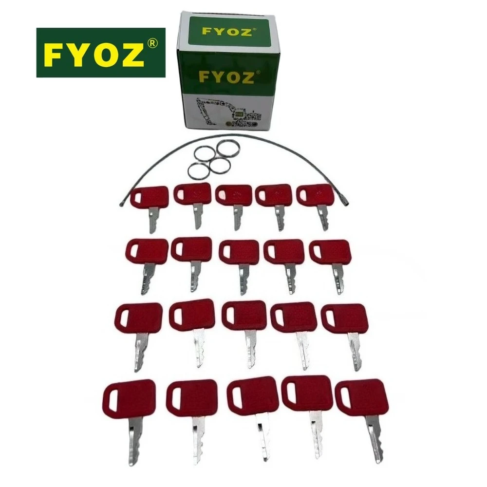 20PCS T209428  JDS Ignition Keys For John Deere Skid Steer 260 280 313 315 317 328E 329D Loader CT315 319D CT322 323D 329D CT332