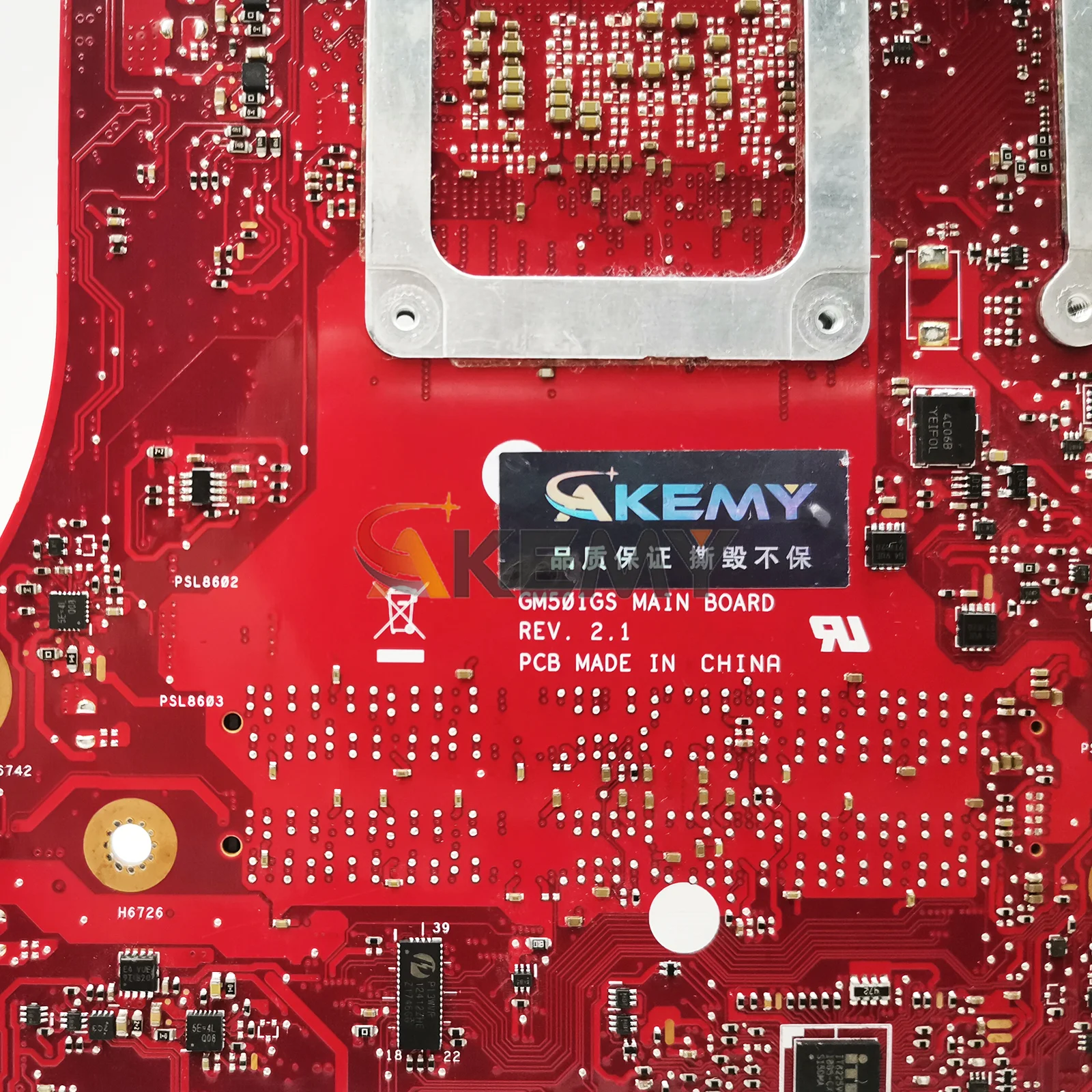 GM501GM Laptop Motherboard For ASUS ROG Zephyrus M15 GM501GM GM501G GM501GX GM501GS GM501GV GM501G MW501G Mainboard I5 I7 I9 CPU