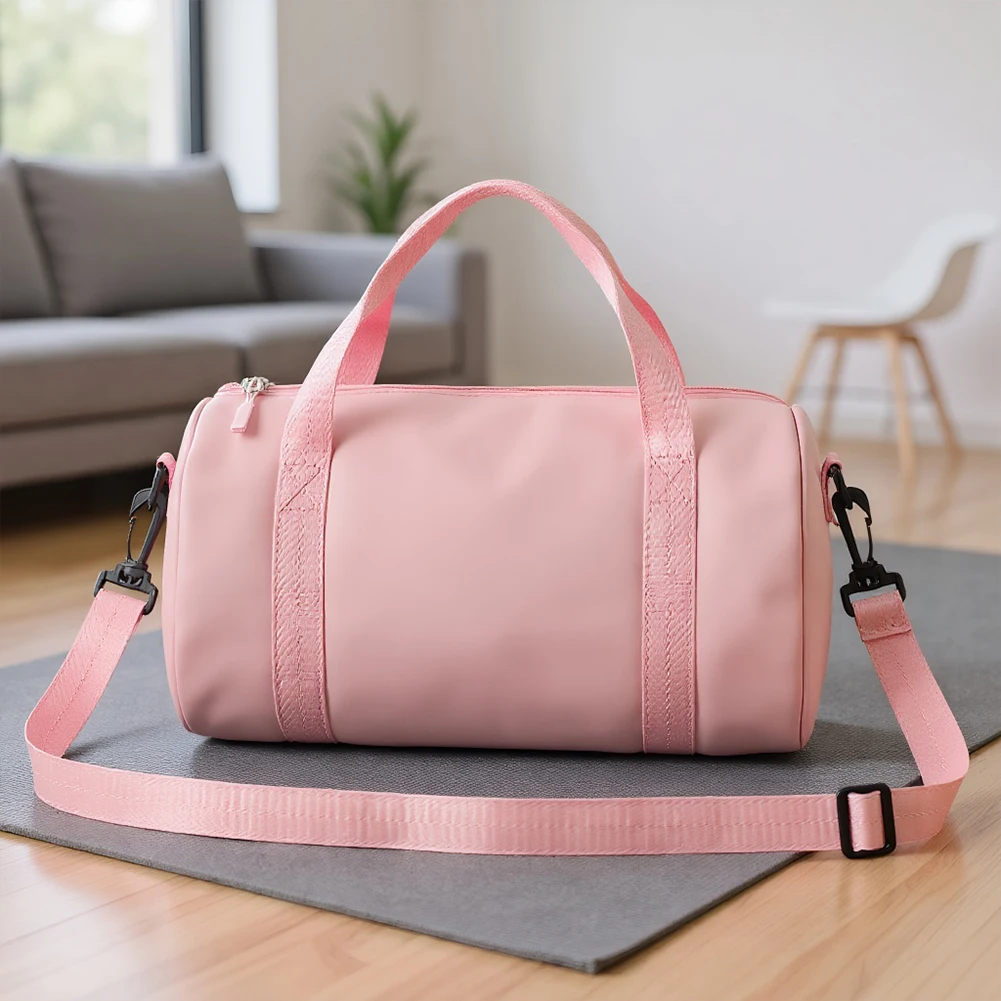 Small Duffle Bag Large Dance Jazz Storage Bag Solid Color Lightweight for Fitness Workout Travel Dance Ballet Swim