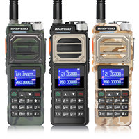 Baofeng UV-25M Air Band Scrambler 10W Vox FM Amateur Radio UV25 M Version Walkie Talkie 10km with 5200mAh USB-C Recharge Battery