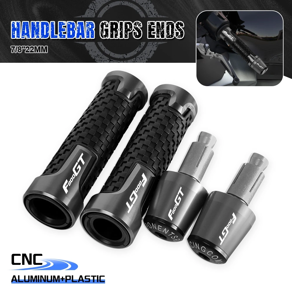 

22mm Motorcycle Accessories Handlebar Hand Grips Handle Bar Ends Cap Plug FOR BMW F800GT 2013 2014 2015 2016 2017 2018 2019 2020