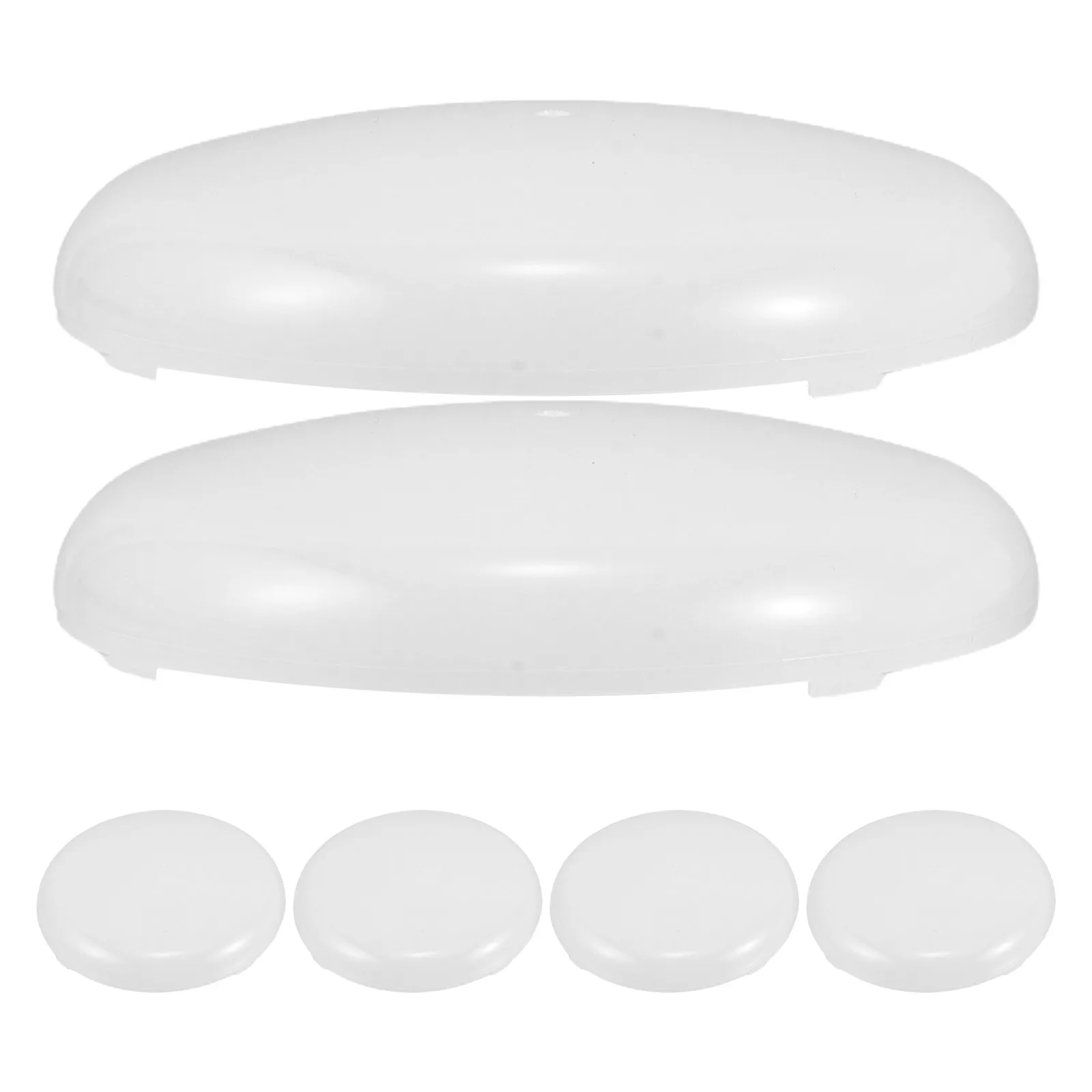 

6 Pcs Lampshade Clip on Light Bulb Cover LED Addressable Strip Ceiling Fan Covers Fixture
