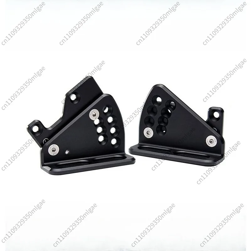 L-shaped CNC Anodized Bracket for Alpha Mini Servo Direct Drive Base, Racing Simulator Wheelbase Mount