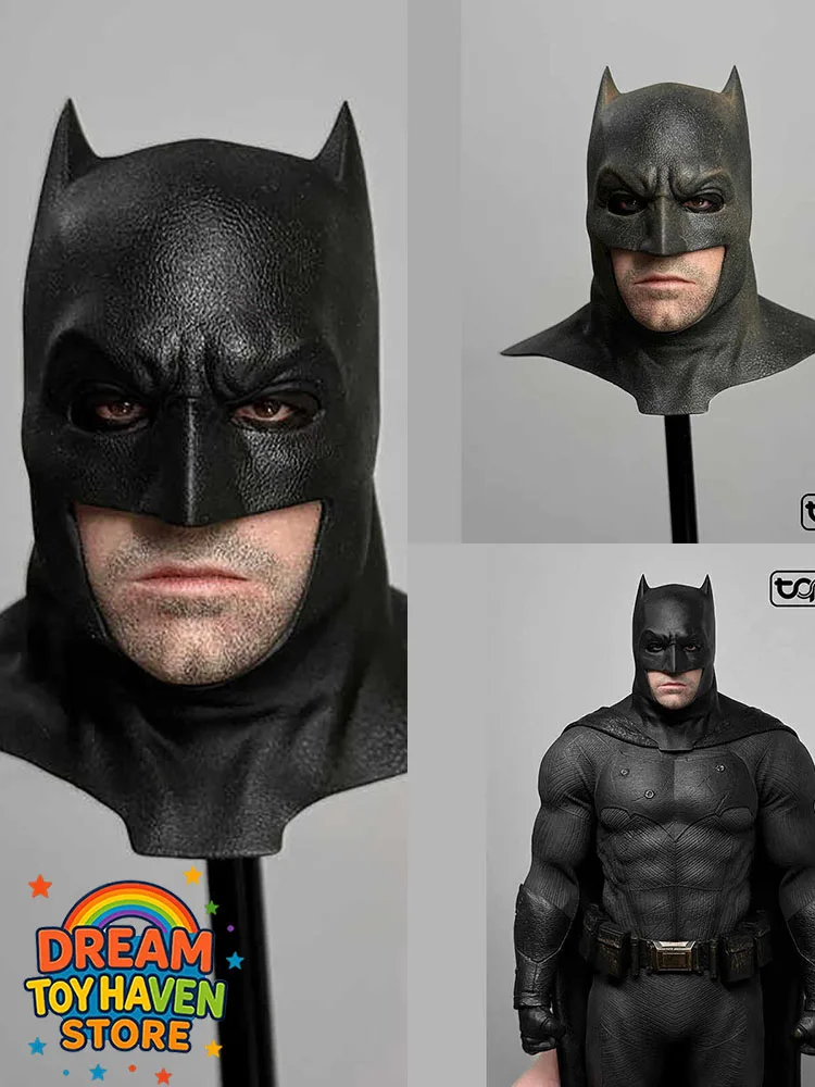 TOPO STUDIO TP017 1/6 Maßstab Männlicher Soldat Desert Bat Hero Ben Affleck Kopfskulptur Modell Passend für 12-Zoll-Actionfiguren