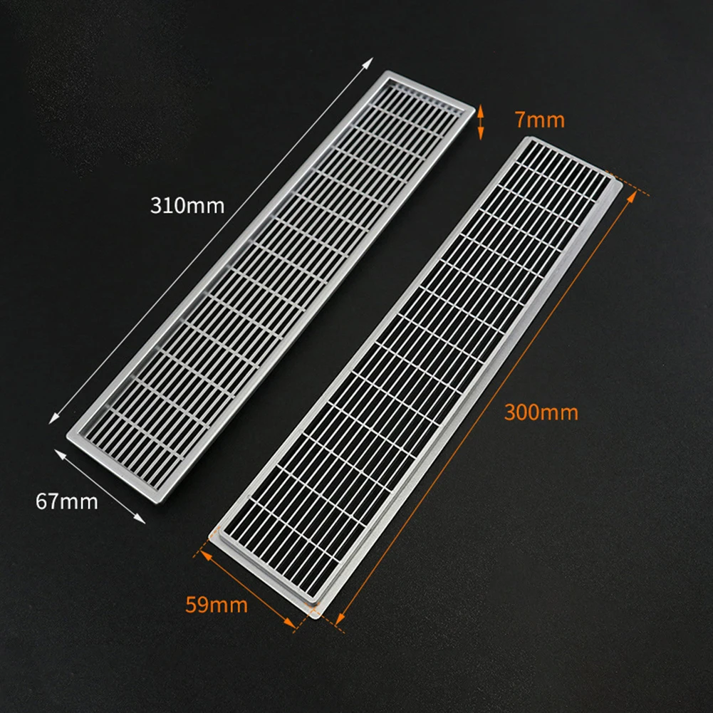 ABS Rectangular Cabinet Wardrobe Air Vent Grille Ventilation-Cover Exhaust Mesh Ventilation Grille  For Wardrobes Shoe Cabinets