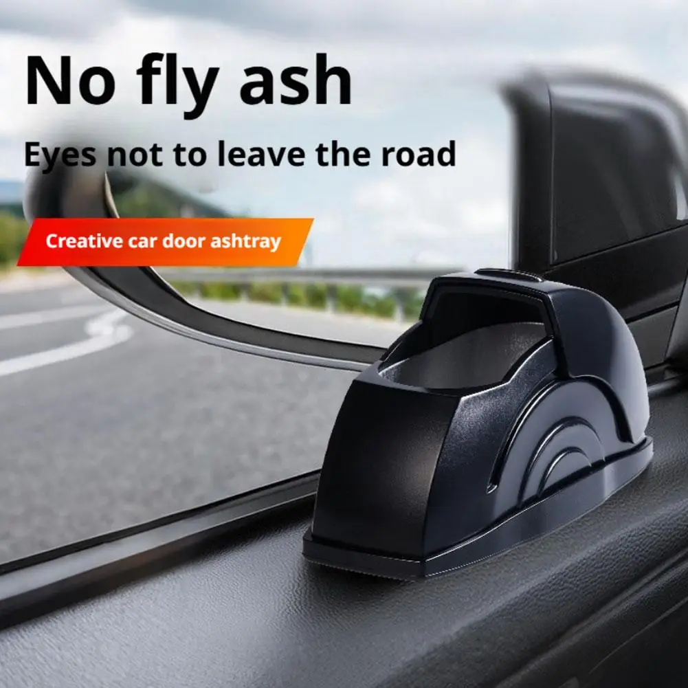 Car Ashtray,Car Accessories Ashtray For Car Portable Ashtray With Lid Self-Adhesive Car Ashtray For Most Cars Suvs And Truc S6A1