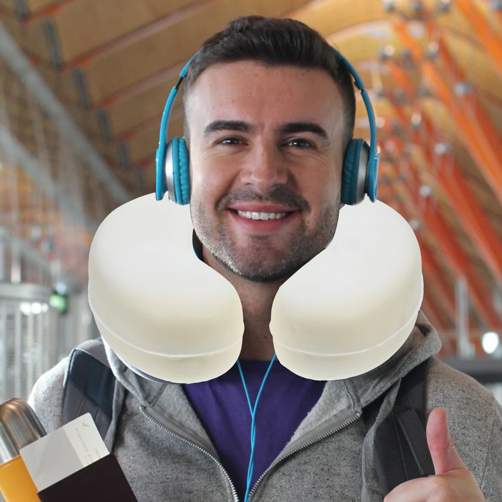 

Memory Foam Face Down Pillow U Shaped Spa Beauty Salon Headrest Multipurpose Massage Table Cushion Support Face Cushion Pillow