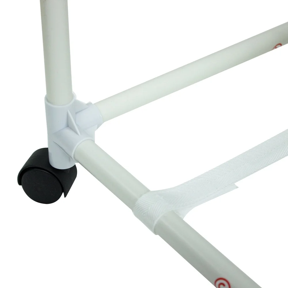 4 Pack Soft Mesh Laundry Sorter Cart Rolling Storage Bins Washable Removable Durable Frame Easy Assembly Lightweight