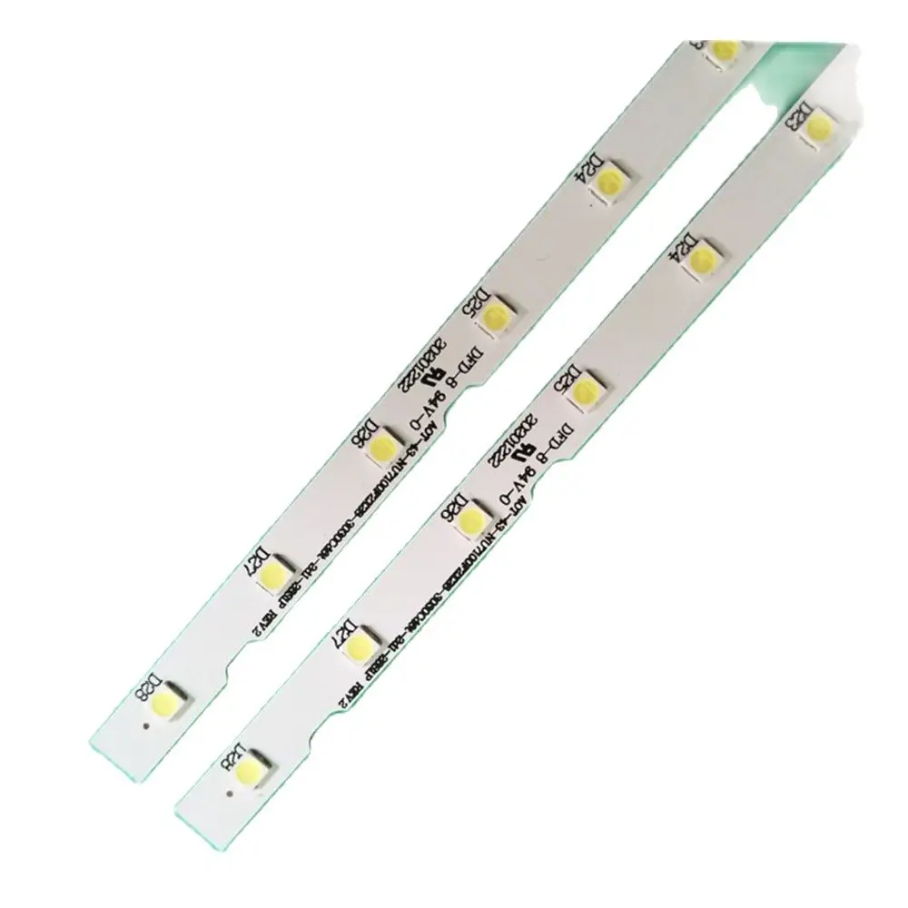 2pcs LED backlight for Samsung 43NU7100 UE43NU7100 UE43NU7140U BN61-15482A UE43UN7020K UE40NU7120 UE43NU7140 UE43N5500