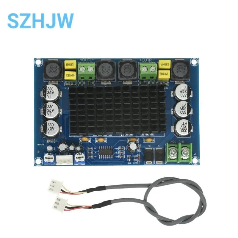 TPA3116 D2 Digital Power Amplifier Board Dual Channel Audio Amplifier Module 150W*2 DC12-24V High-Power