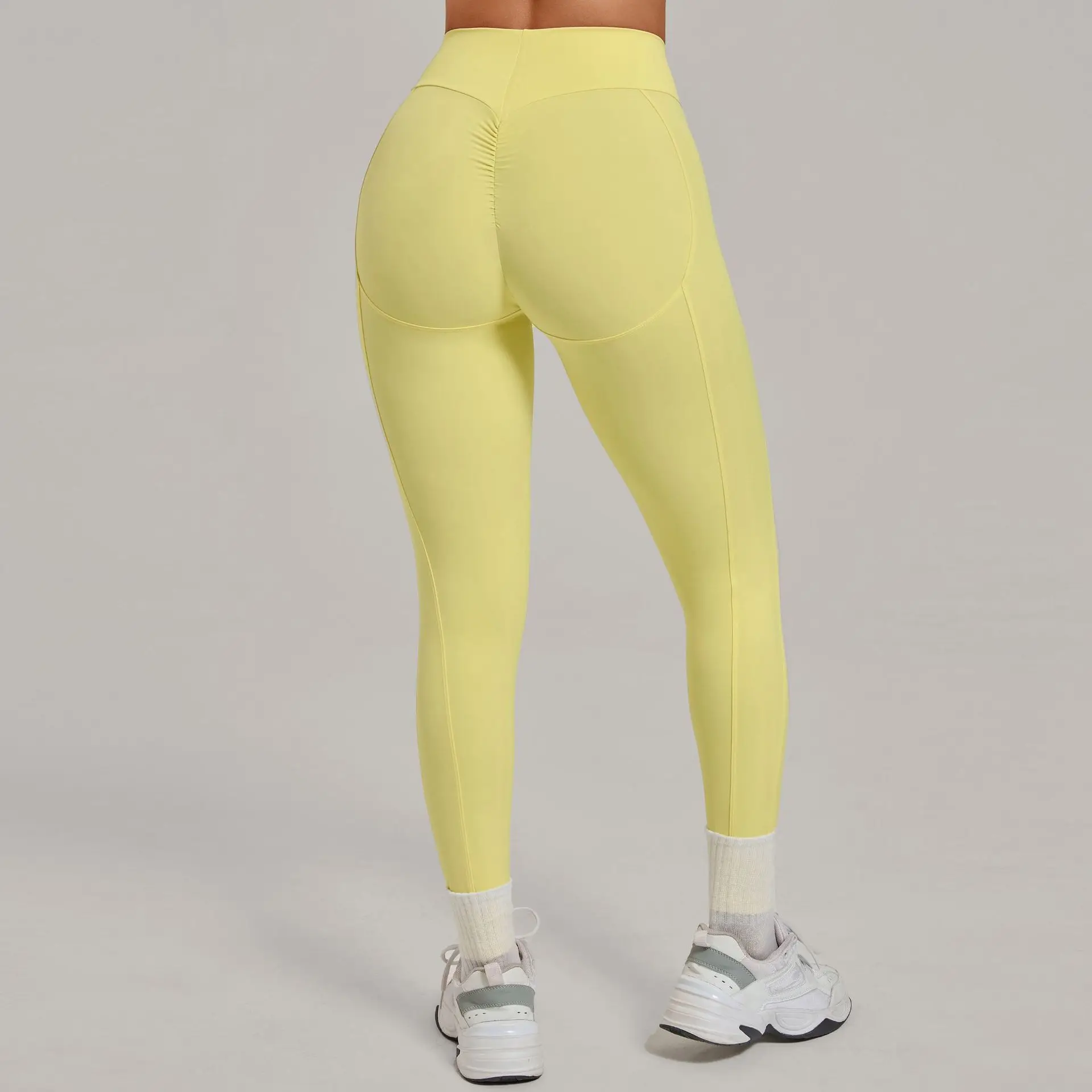 

Женские леггинсы для йоги с высокой талией, моделирующие фигуру, для пилатеса, велоспорта, фитнеса, бега, повседневных тренировок и занятий в спортзале