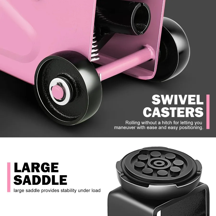 แม่แรงไฮดรอลิกแบบตั้งพื้น รับน้ำหนัก 1.5 ตัน (3000 ปอนด์) ระยะยก 5.5 ถึง 15.35 นิ้ว เหมาะสำหรับงานยานยนต์