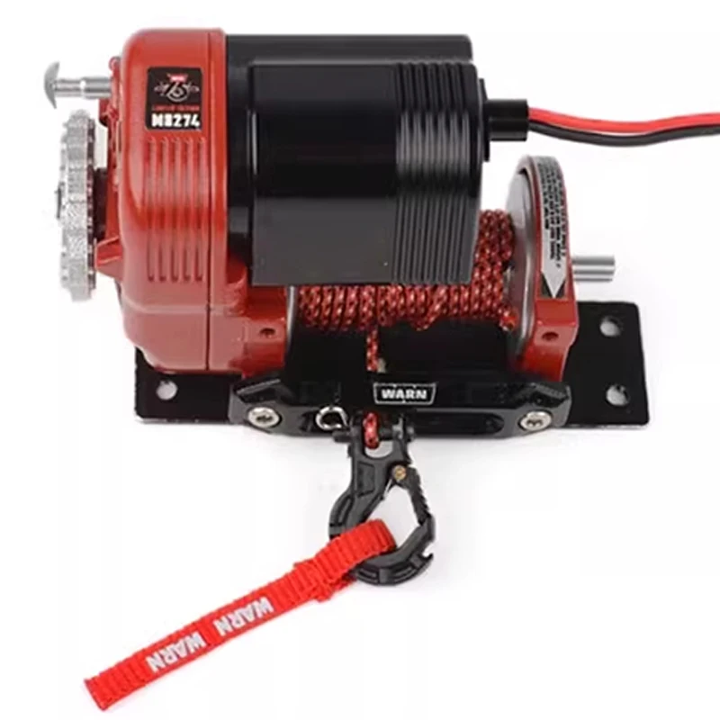 RC4WD 1/10 ونش محاكاة معدني 75th الذكرى الطبعة Z-E0027 نموذج سيارة تعديل محاكاة ونش كهربائي