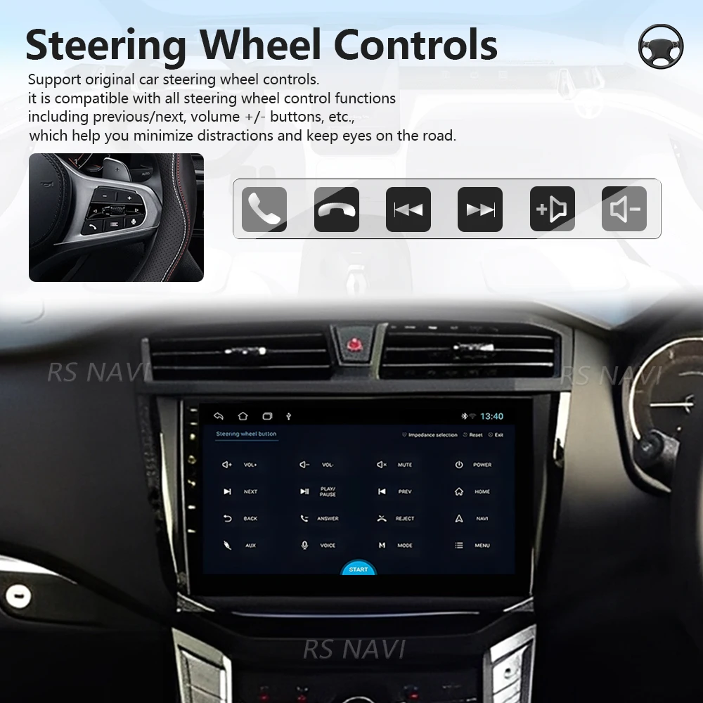Plug and Play Android 16 Carplay Car Radio For Maxus T70 T60 MG Extender LDV D20 2019-2021 Navigation 2K Video Player Multimedia