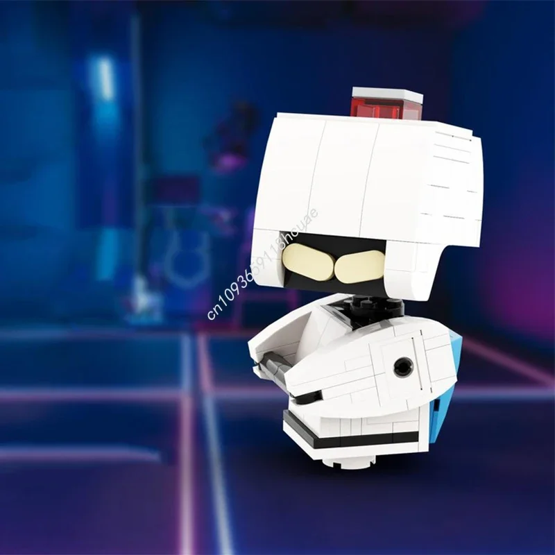 

141pcs MOC MO - cleaning robot Building Blocks Solve the problem up creativity teenager Adult collector Christmas toy Gift