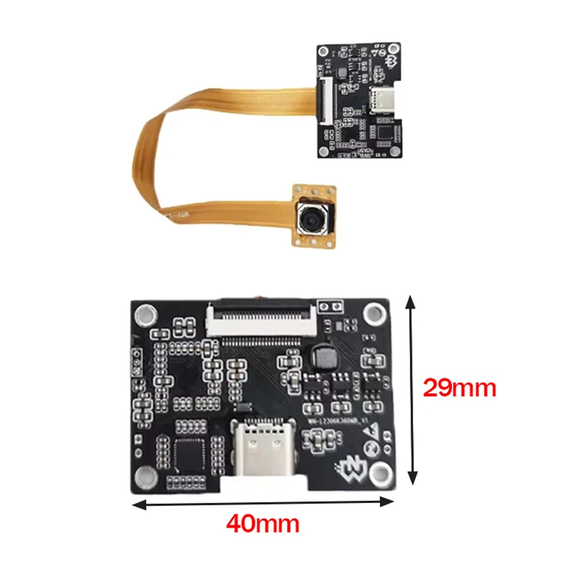 12MP IMX378 4000Hx3000V IMX378 4000Hx3000V HD عالي السرعة USB3.0 وحدة كاميرا من النوع C ذات تركيز تلقائي UVC مجاني MJPEG YUY2 H.264 التعرف على الوجه