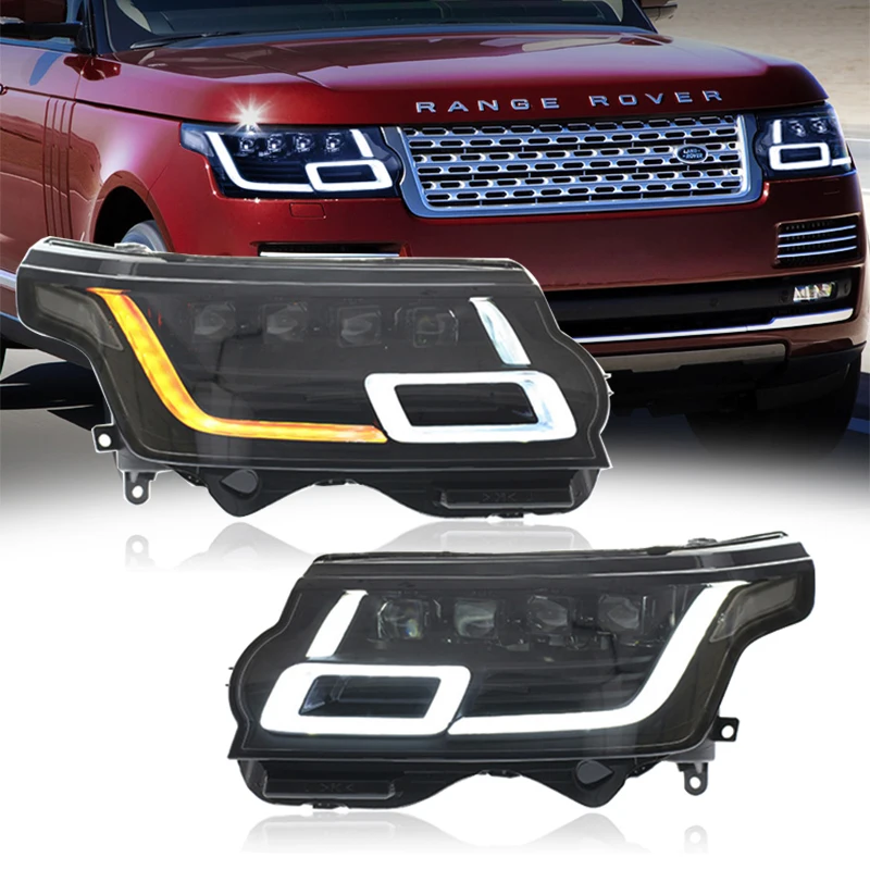 

For Land Rover Range Rover Sport 2014 2015 2016 2017 LED Front Headlight Headlamps Car Accessories