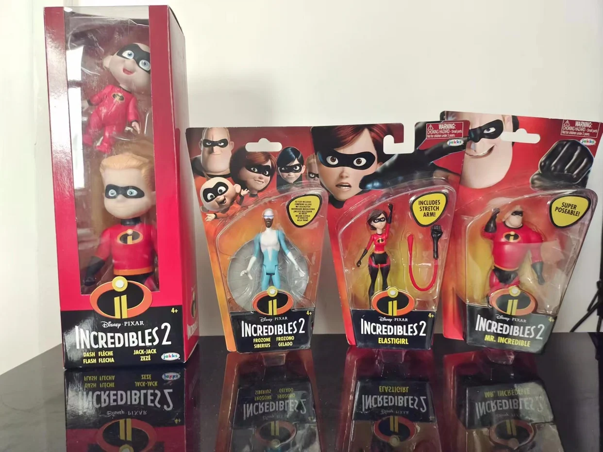

Disney Pixar Incredibles 2 Mr. Невероятная Elastigirl Dash Jack Jack, экшн-фигурка, совместная модель мобильности, фанаты, детские игрушки, подарки