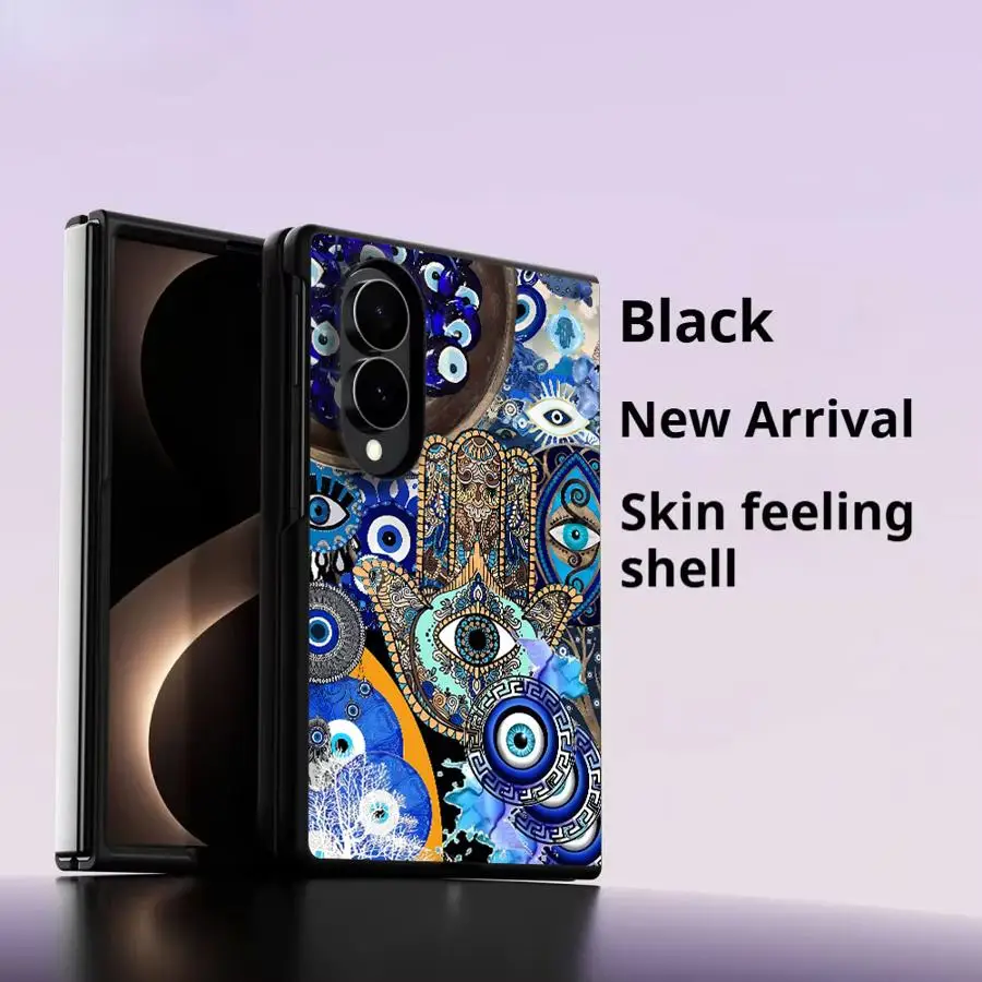 Luxury Phone Cover Case for Samsung Galaxy ZFold Wide ZFold8 Z Fold 8 Z Fold8 Wide Creative Eye Design