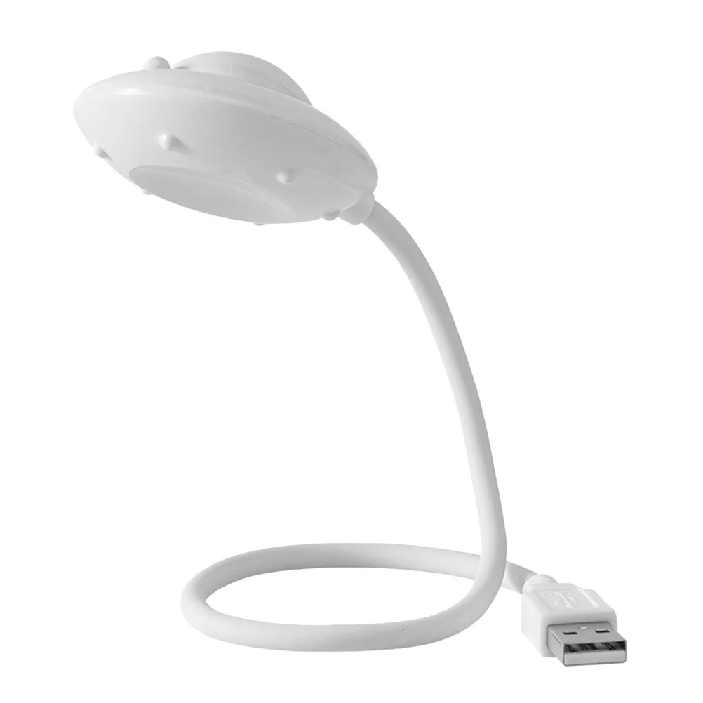 Lámpara de lectura USB, luz LED de cuello de cisne flexible para ordenador portátil, teclado, luz nocturna, protección ocular portátil