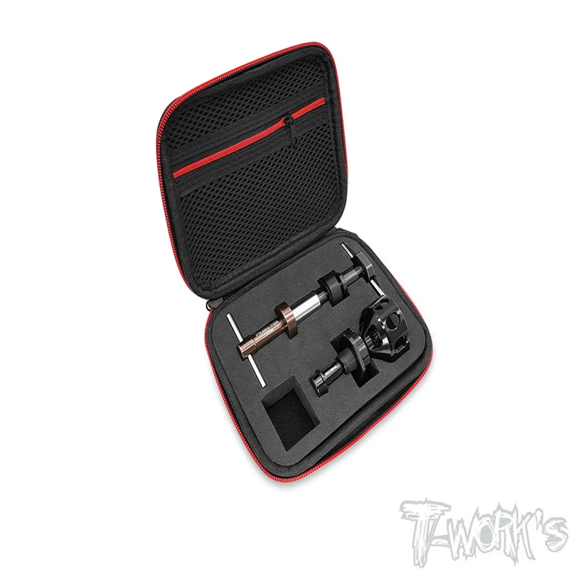 Original T works TT-075-L-R Compact Hard Case Engine Bearing Replacement Tool Bag ( For Reds ) professional Rc part