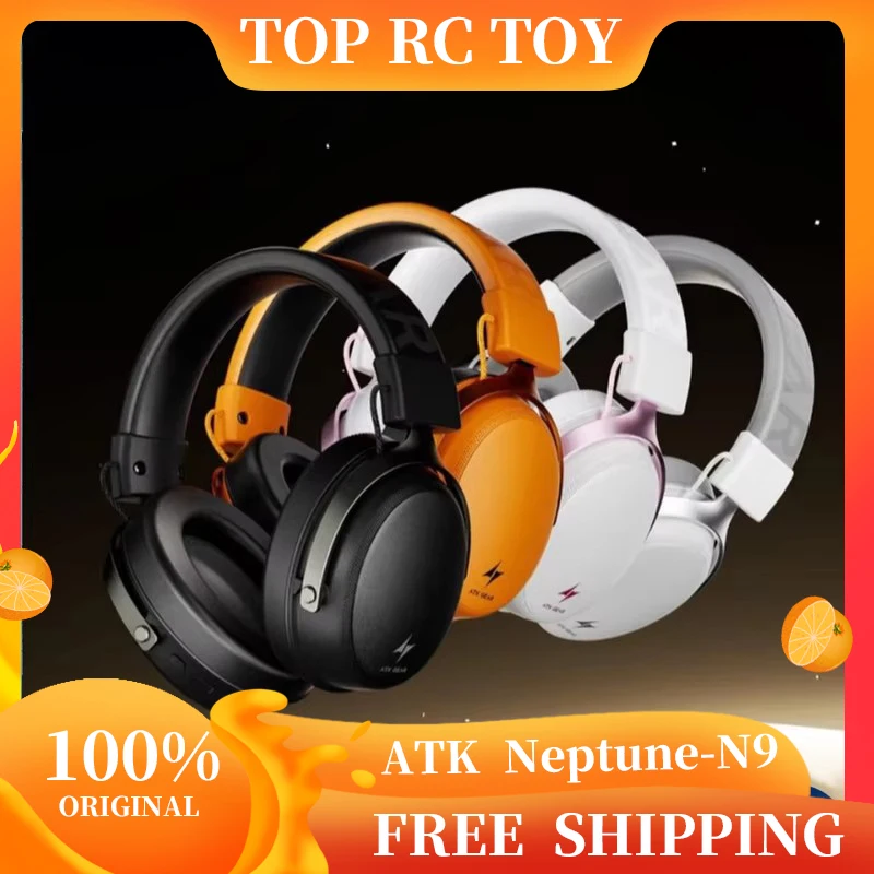 ATK N9 سلسلة سماعة الألعاب اللاسلكية رباعية الوضع 53 مللي متر ديناميكية سائق سماعات ثلاثية الأبعاد المحيطي المكاني الصوت مرحبا فاي سماعات الموسيقى