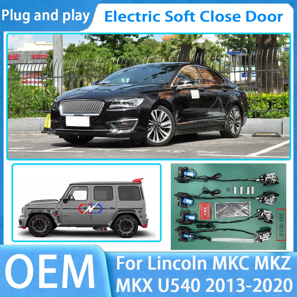 for Lincoln MKC MKZ MKX U540 OEM Car Soft Close Door System Automatic Electric Auto Pull Power Latch Power Closing Quiet