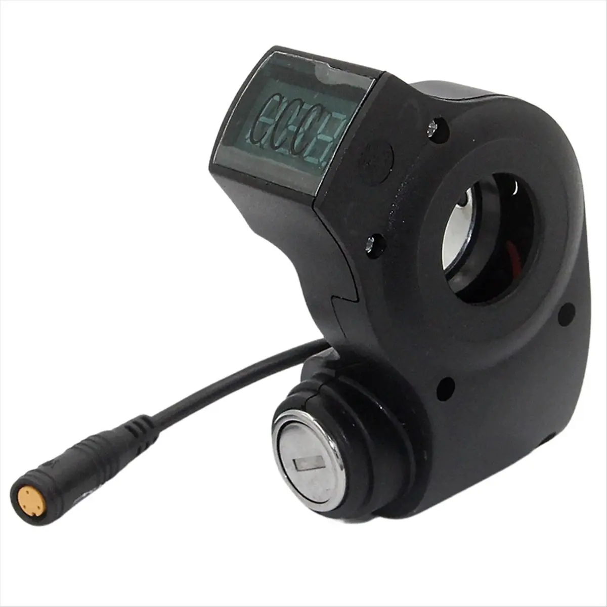 TCE New E-Bike Scooter Digital Display Switch Lock 10Inch Electric Scooter Key Switch Lock Secure Waterproof for Replacement