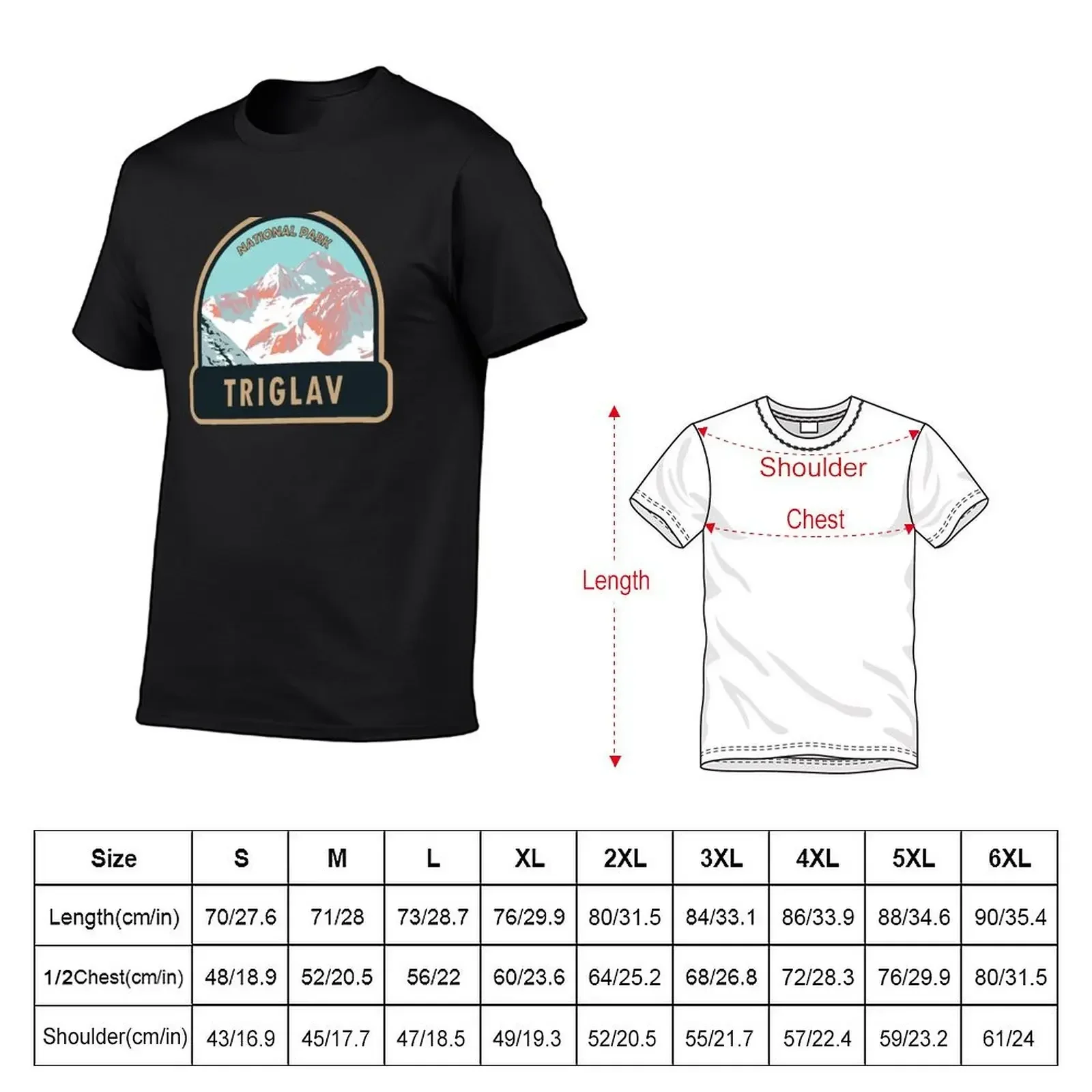 Triglav National Park Mount Triglav Slovenia T-Shirt custom t shirt tops kawaii clothes custom shirt fitted t shirts for men