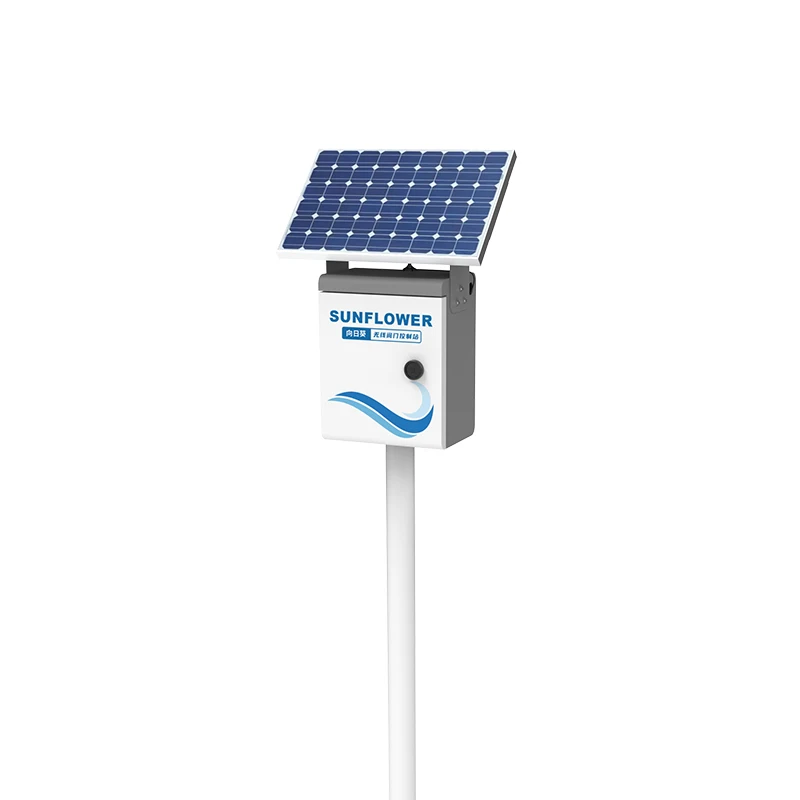Intelligent IoT Wireless Metal Valve Control Remote With LoRa/4G And Solar Power For Farm Irrigation System