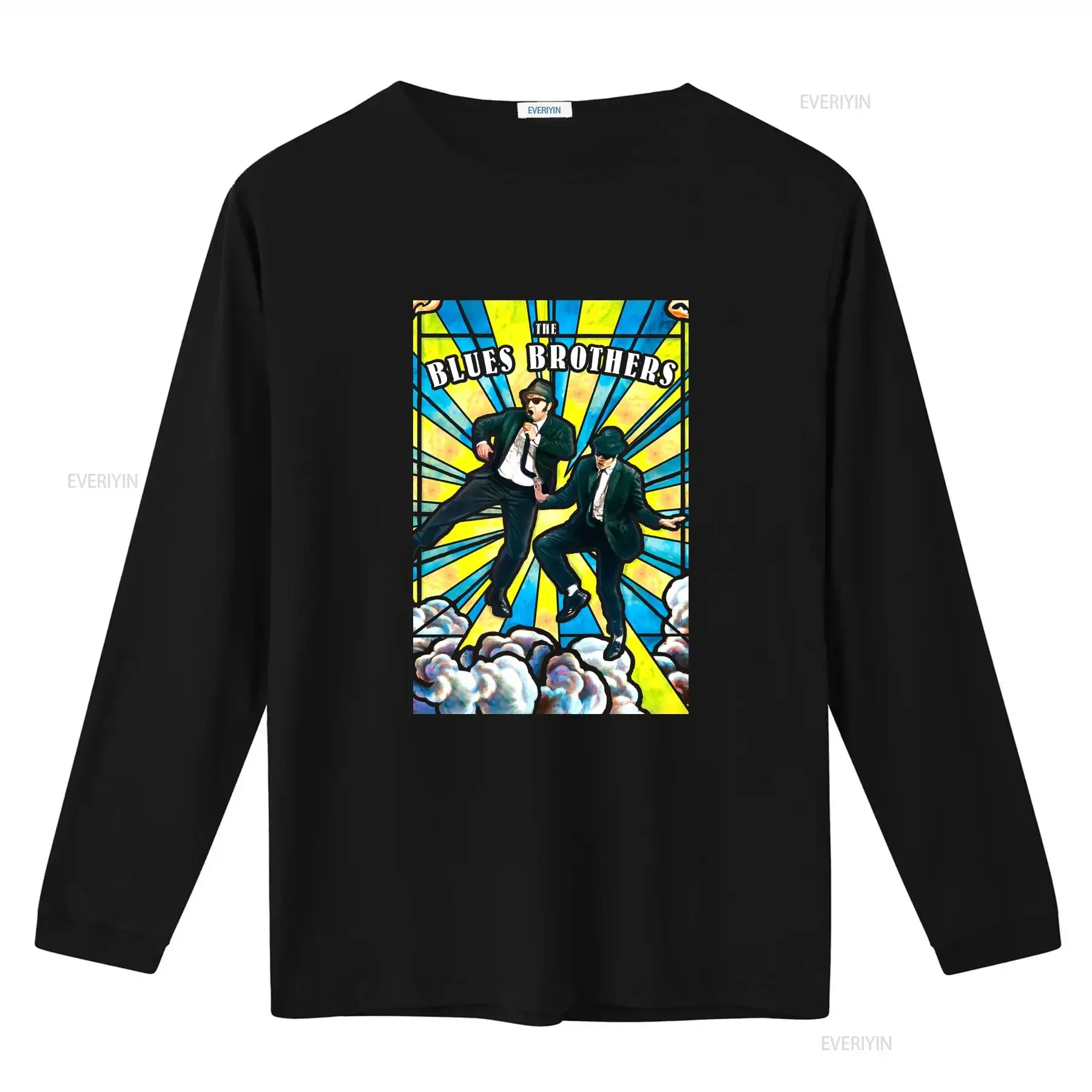 تي شيرت The Blues Brothers 1980 تي شيرت كوميدي شعبي للمغامرة مع John Belushi Dan Aykroyd Gen X عتيق مغسول غير رسمي