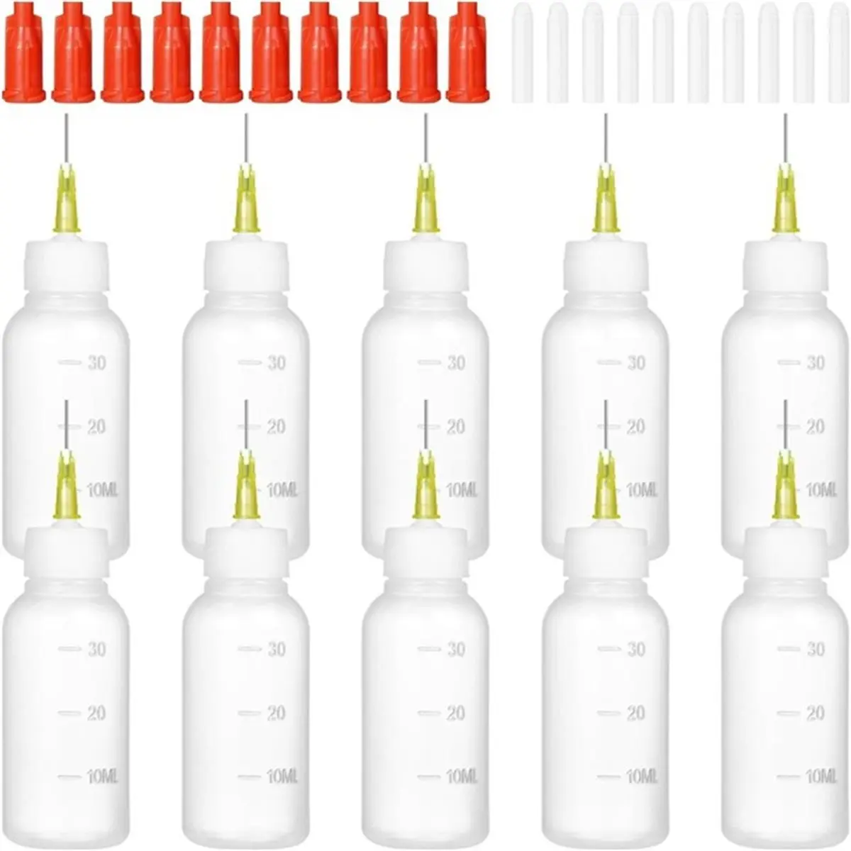 Promotional-Needle Tip Glue Squeeze Bottle,30cc Glue Bottles with Blunt Needle Tip Applicator Dispenser Bottle