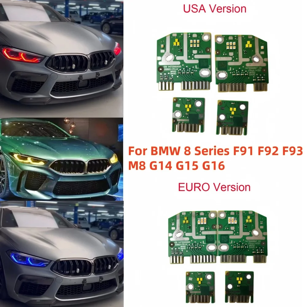 

Daytime Running Light LED Boards For BMW F91 F92 F93 M8 G14 G15 G16 8 Series 63119498649 Car Accessories Headlight DRL Chips